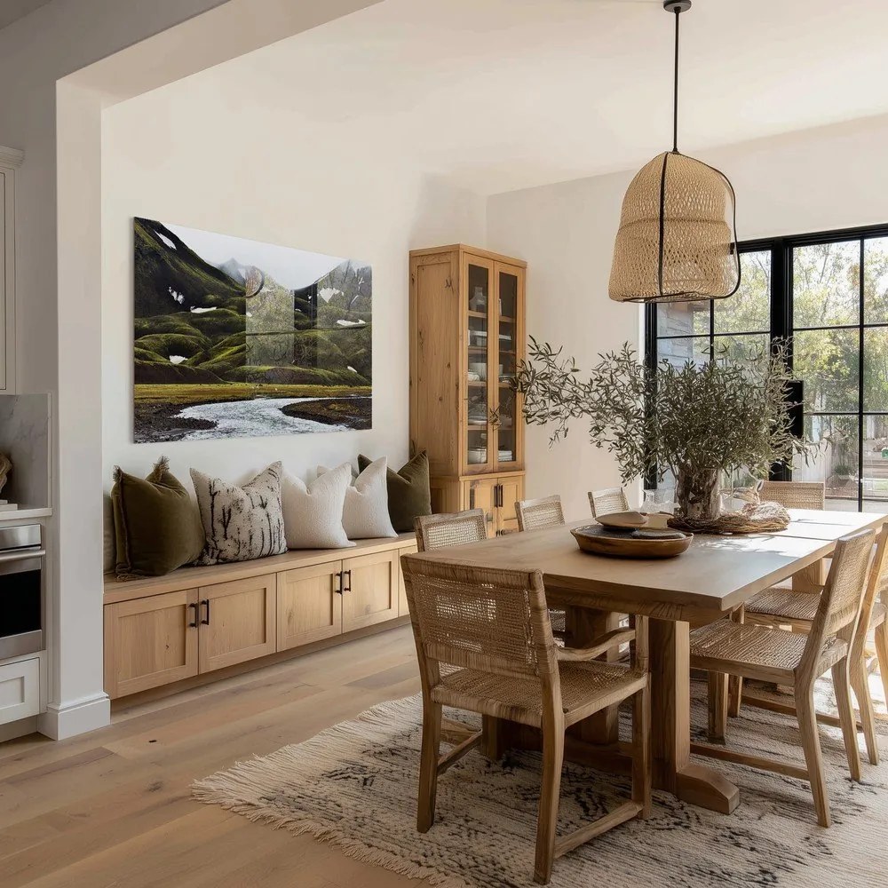 Tablou din sticlă 120x80 cm Fjallabak – Styler