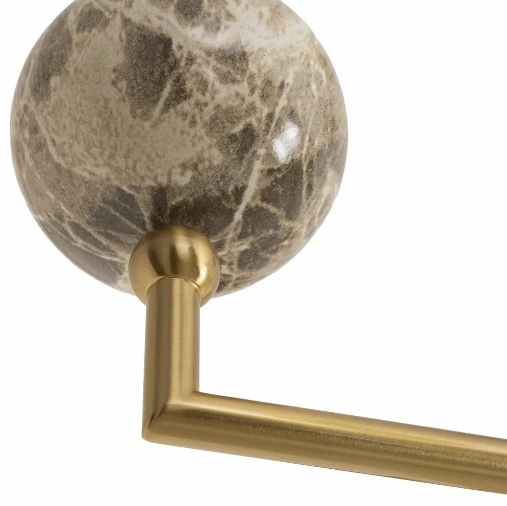 Candelabru modern cu 7 brate Nova Gold