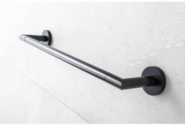 P.M.H. IN1B-R – Uscător electric de prosoape INGA, 17 W/230 V, 85,9 cm, IP44, montaj pe dreapta, negru