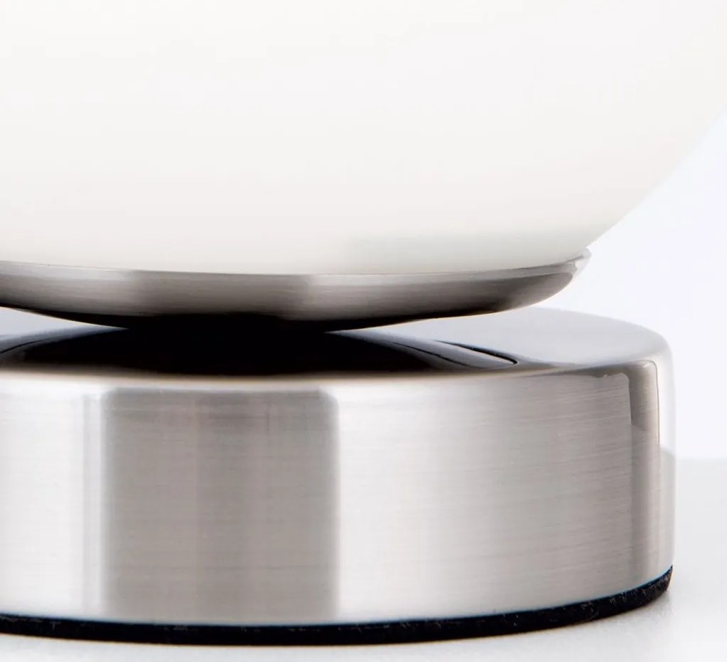 Lampa LED dimabila cu Touch stil minimalist TRICIA satin/opal