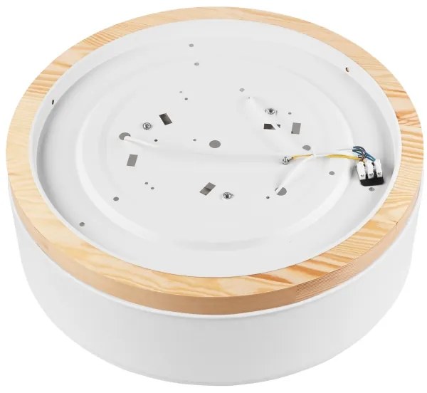 Plafonieră Brilagi BELLADONNA 3xE27/15W/230V d. 50 cm alb/pin