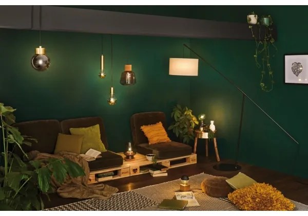 Lampă de masă Paulmann 79728 1xE27/20W DILJA 230V