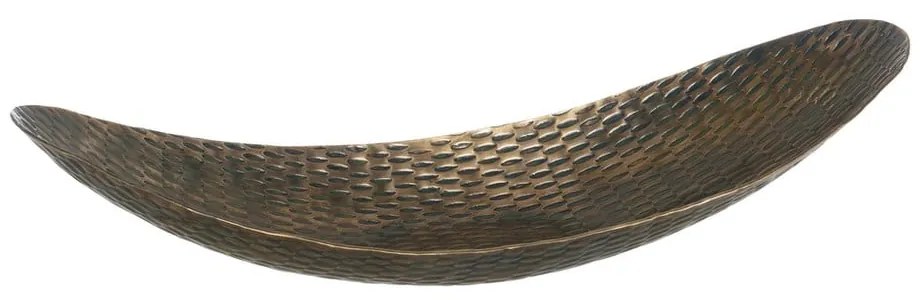 Tavă decorativă din metal 48x16 cm Bronze – Ixia