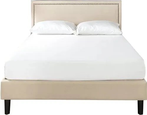 Pat cu platforma tapitata Moraal Deluxe, 97 x 193 cm