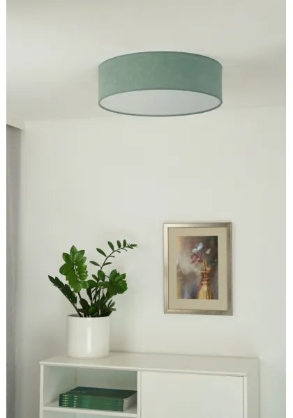 Duolla - Plafonieră LED CORTINA LED/26W/230V pr. 45 cm 4000K turcoaz