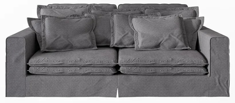 Canapea gri 236 cm Nora – Ropez