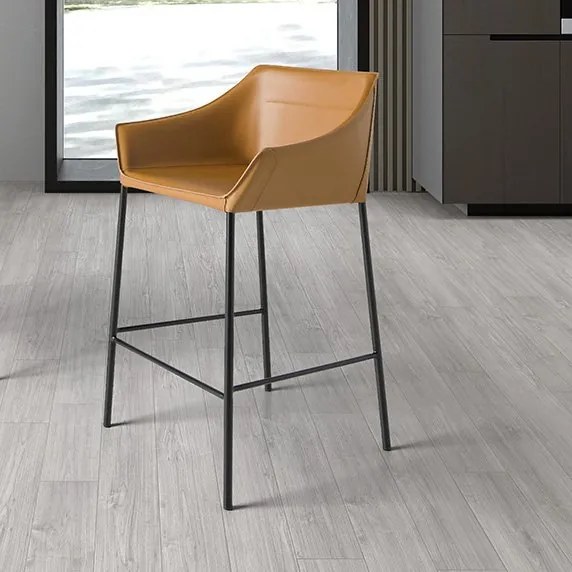 Scaun de bar deosebit design LUX Brown