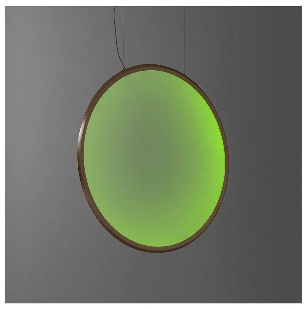 Lustră LED RGBW dimabilă pe cablu Artemide 1993360APP DISCOVERY LED/59W/230V bronz