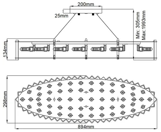 Lustră LED pentru baie Kichler KL-CRYSTAL-SKYE-I-L CRYSTAL SKYE 12xG9/3W/230V IP44