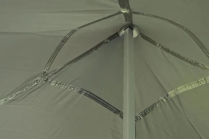 Cort de grădină Foarfecă PROFI 3x3 m, negru + 4 laturi
