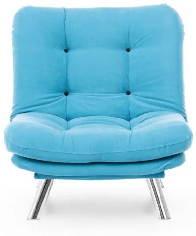 Canapea cu 1 Loc Misa Solo, Turquoise
