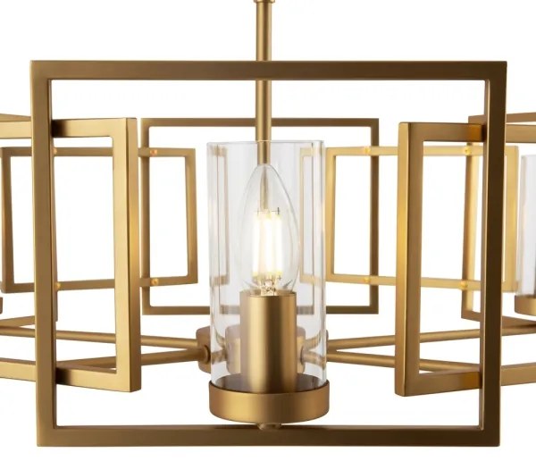 Lustră pe lanț Maytoni H009PL-06G BOWI 6xE14/40W/230V