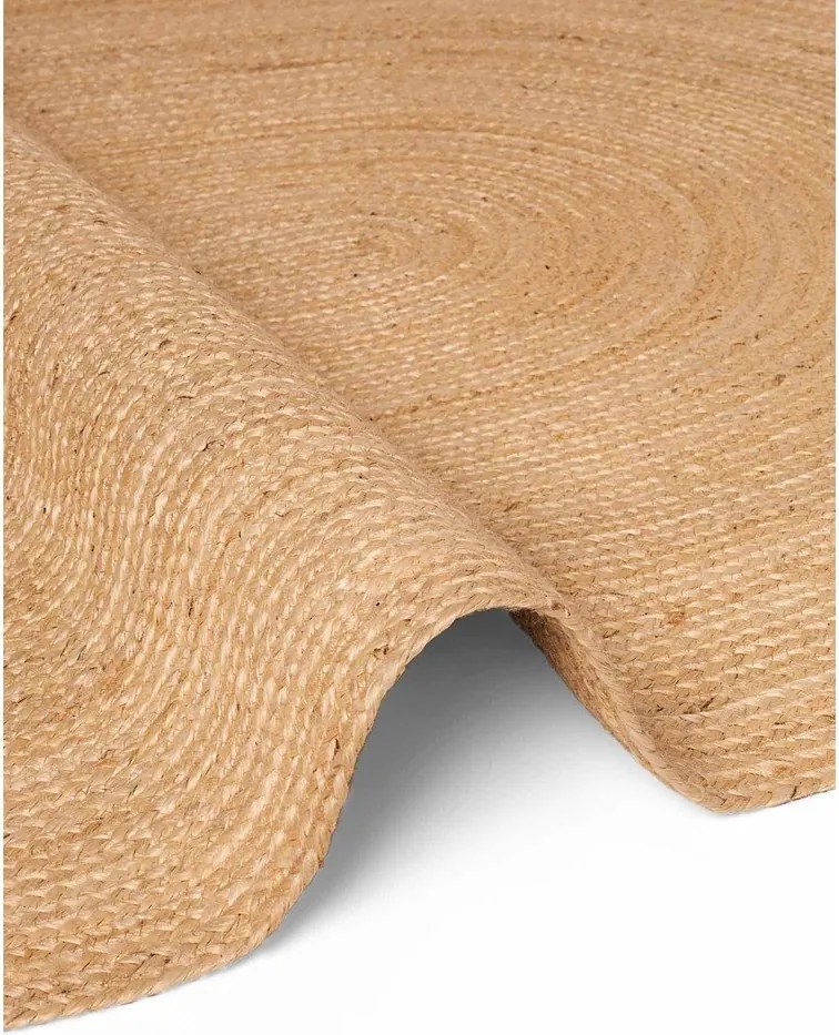 Covor în culoare naturală reversibil/țesut manual din iută 160x230 cm Braided – Hanse Home