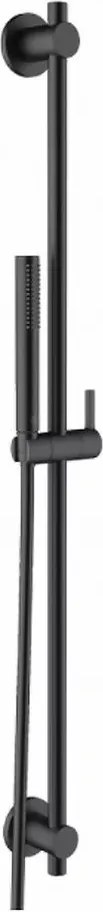 Set de dus Kludi Nova Fonte Puristic negru mat cu bara 90 cm