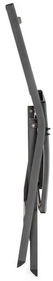 Scaun de grădină gri din metal Elin – Bizzotto