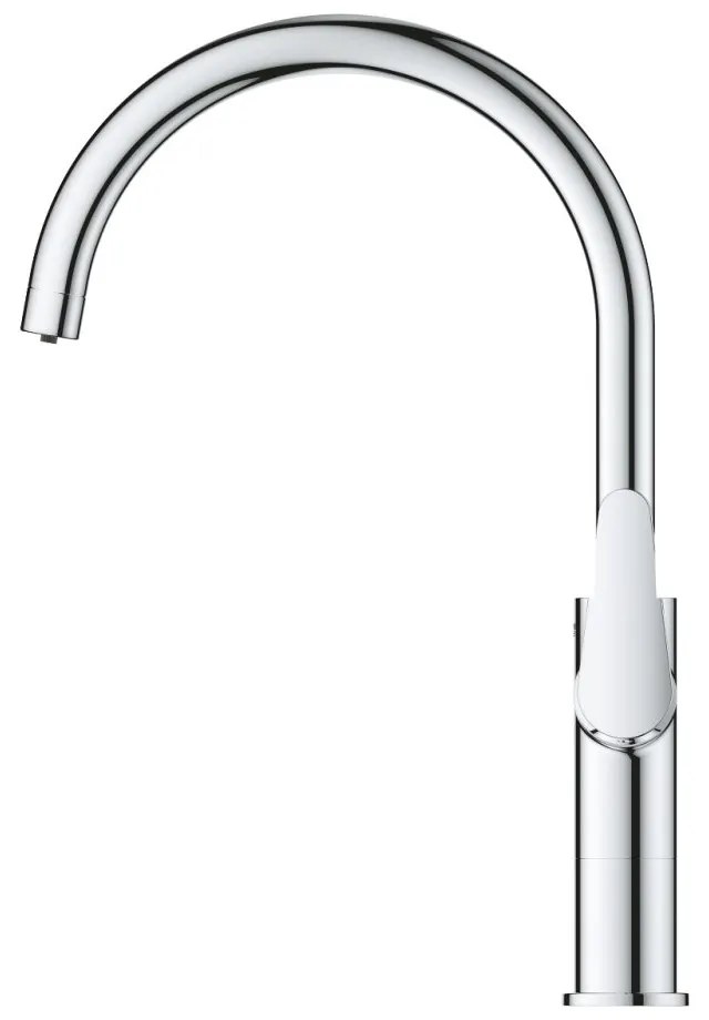 Baterie chiuveta bucatarie cu functie filtru crom Grohe Blue Pure Baucurve