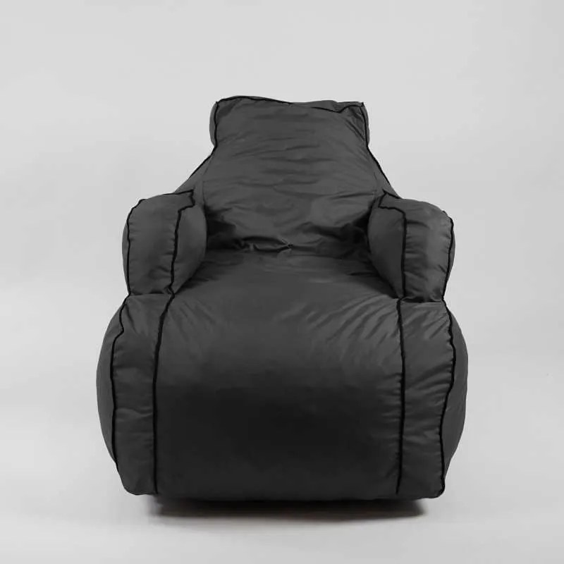 Fotoliu Player Mini Pufrelax, Material Impermeabil - Gri inchis