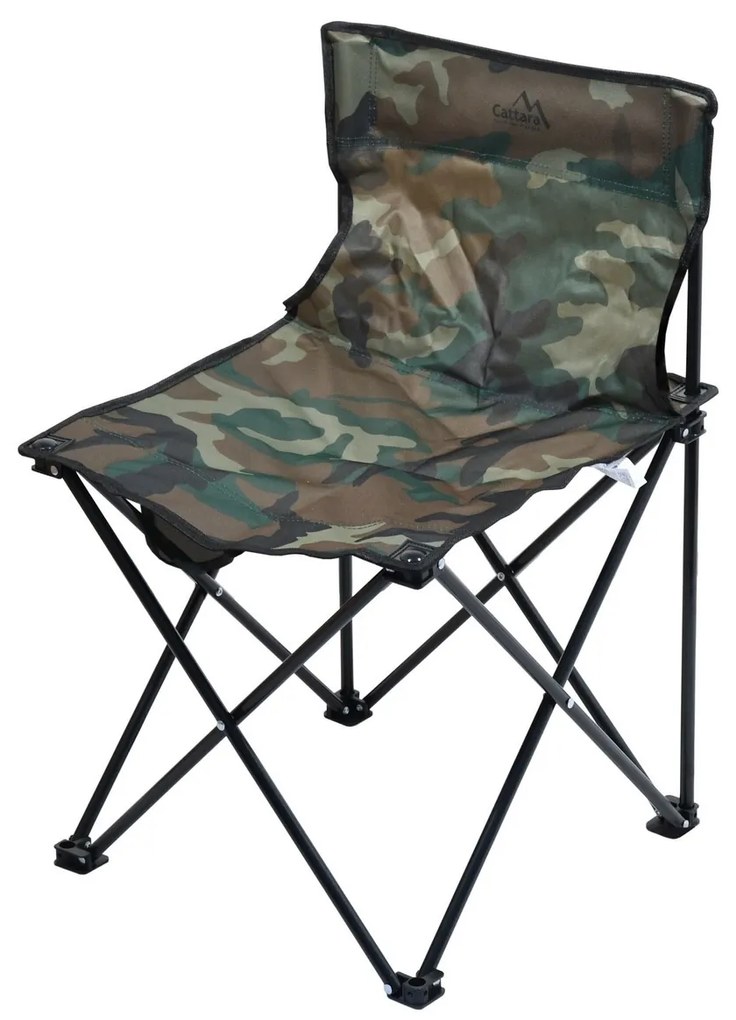 Cattara Camping scaun pliabil Lipari armata , 45 x45 x 70 cm