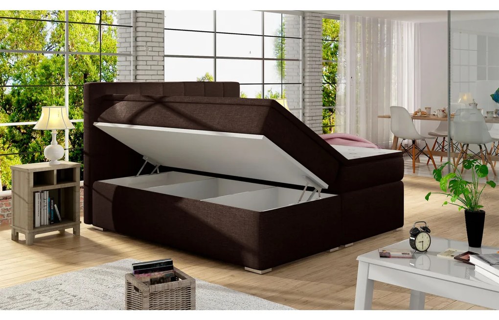 Pat boxspring Alice 160x200 cm Sawana 26