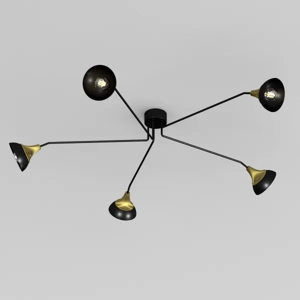 Lustră aplicată NERGIS 5xE27/60W/230V