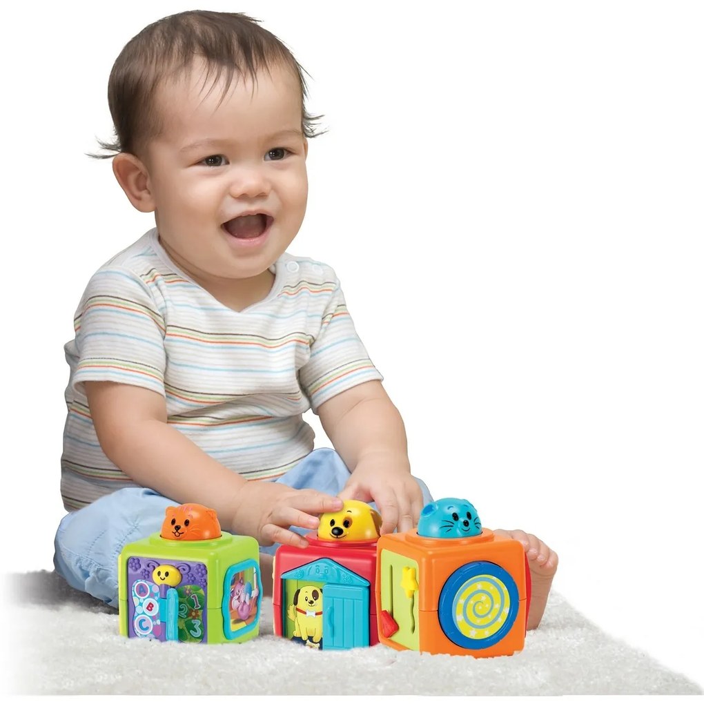 Buddy Toys BBT 3010 Trei cuburi Animale