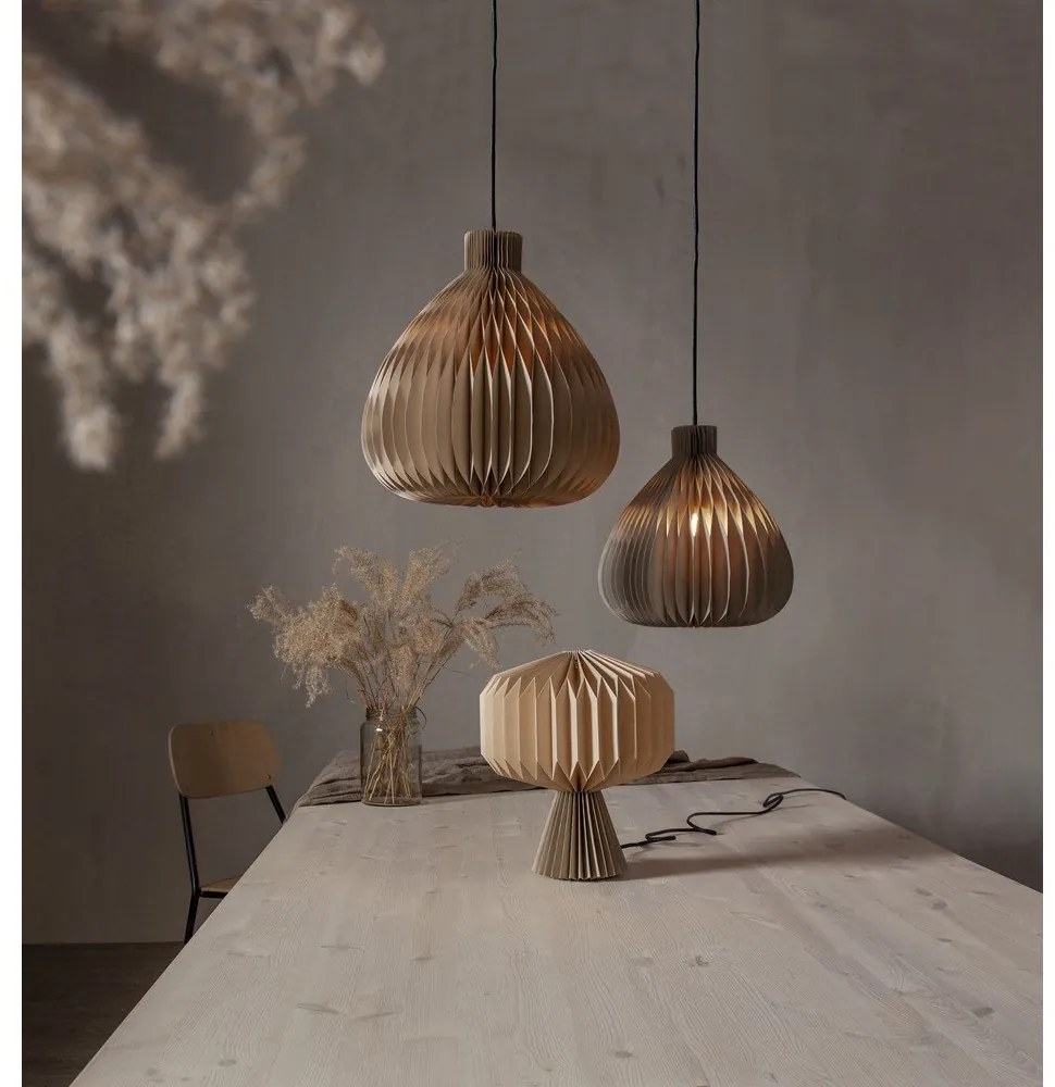 Abajur maro deschis ø 38 cm Honeycomb – Star Trading