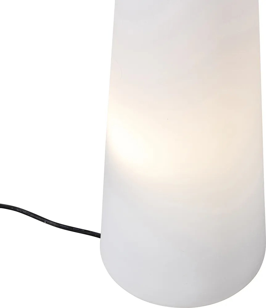 Lampă de podea inteligentă de exterior albă incl. LED A60 IP44 - Katrijn