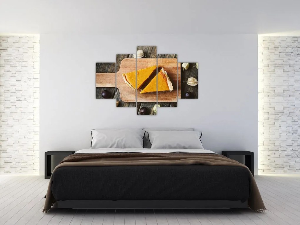 Tablou -Prăjitură cu dovleac (150x105 cm)