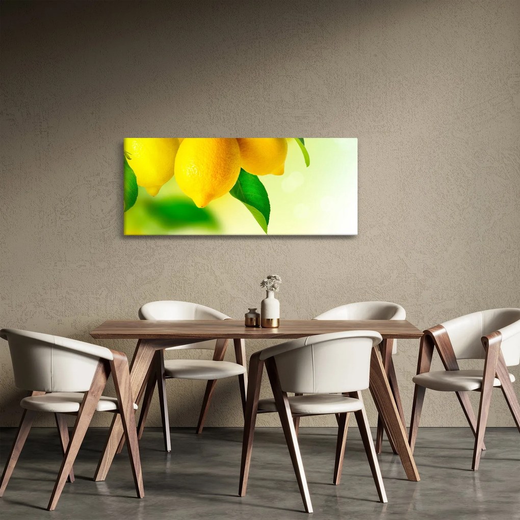 Tablou cu lămâi (120x50 cm)