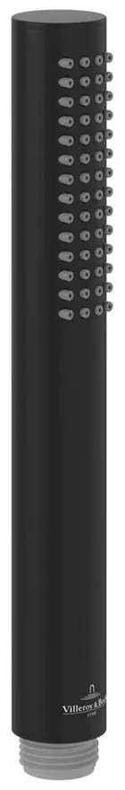 Para de dus Villeroy&Boch Verve negru mat cu 1 functie