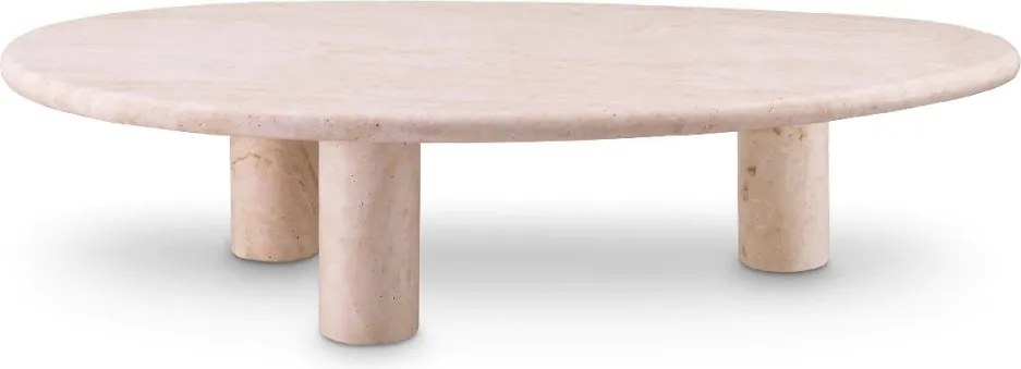 Masuta din travertine design LUX Prelude 148x77cm