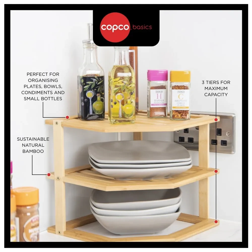 Raft suplimentar din bambus Copco - Kitchen Craft