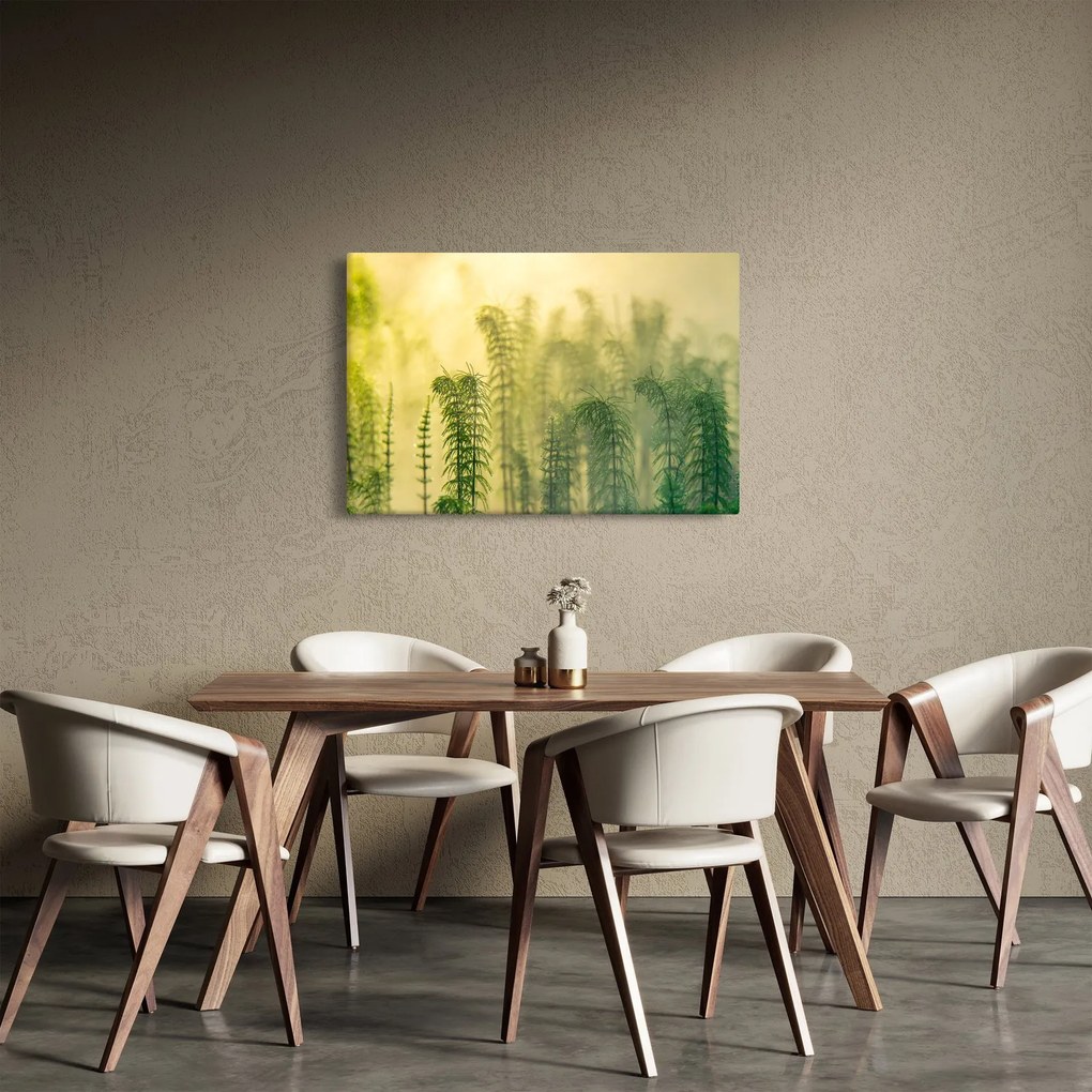 Tablou - Detaliu de primăvară natura cețoasă (90x60 cm)