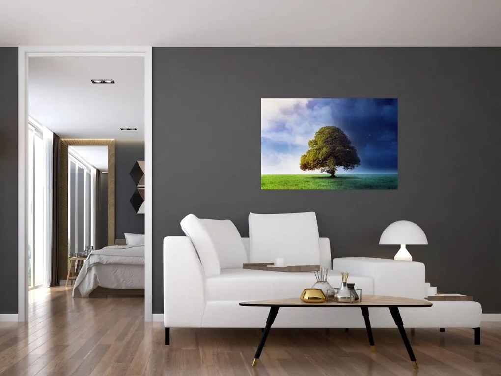 Tablou - Noapte și zi (90x60 cm)