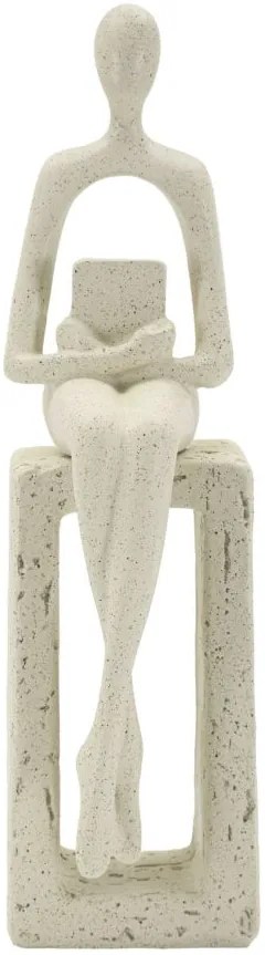 Mauro Ferretti Statueta Decorativa Cm 8,5X6,5X22 | Aosom Romania