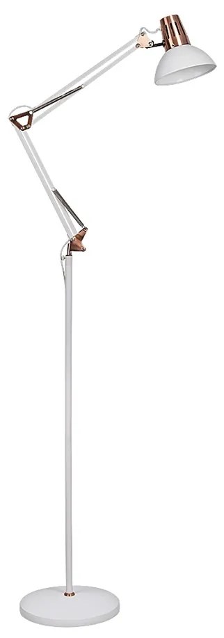 Rabalux 4525 - Lampadar GARETH 1xE27/40W/230V alb