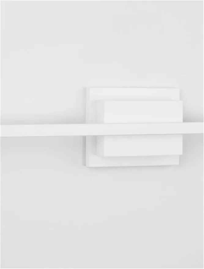 Aplica LED pentru oglinda / tablou AZURE alba L-60,5cm