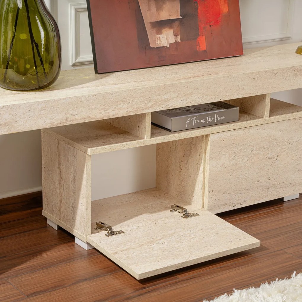 Măsuță TV Enclave Travertine