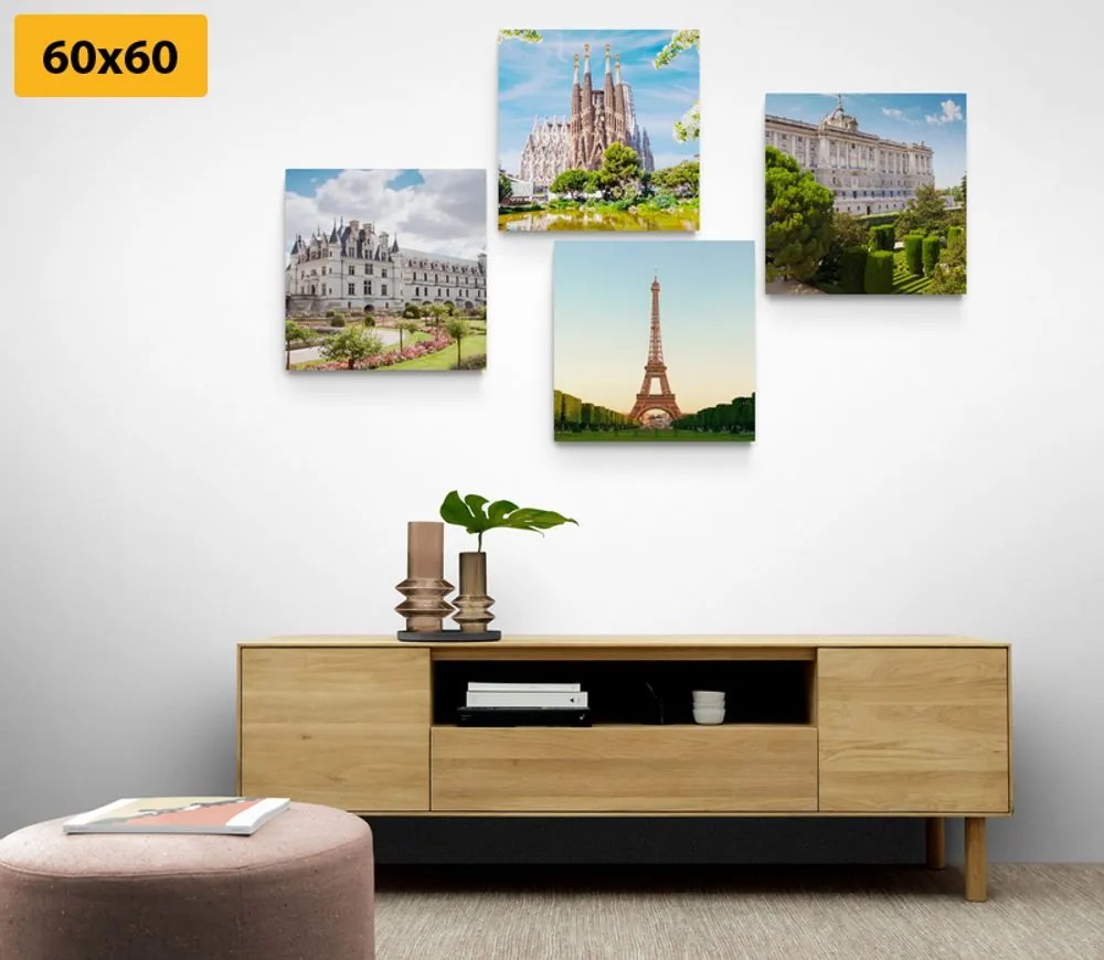 Set tablouri cele mai uimitoare monumente turistice din lume