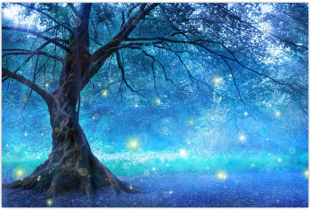 Tablou - Pădure mistică (90x60 cm)