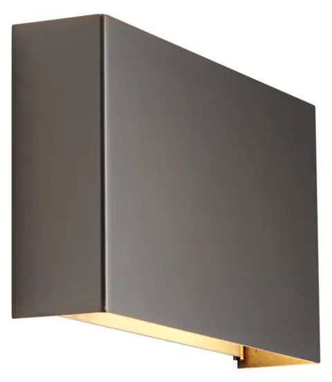 Lampă de perete modernă gunmetal cu 2 lumini - Otan