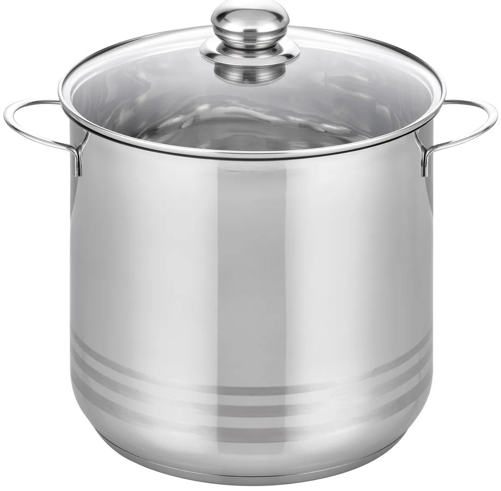 Elo 22624 Basic Oală din oțel inoxidabil Brillant24 cm, 9 l