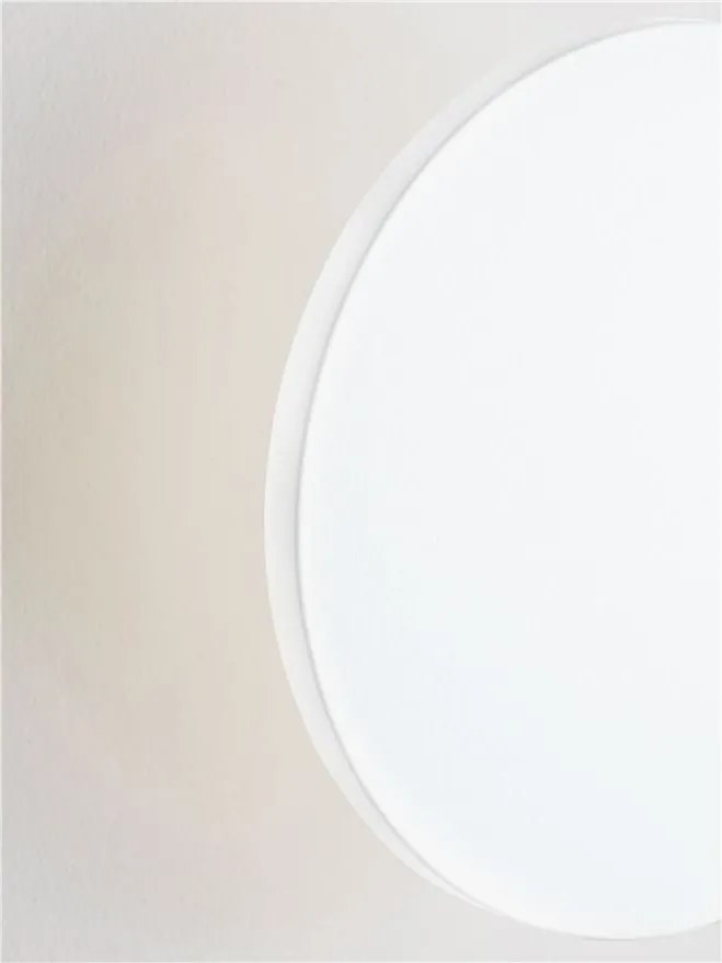 Aplica lumina ambientala pentru fatade IP65 ELLUX alb 16cm