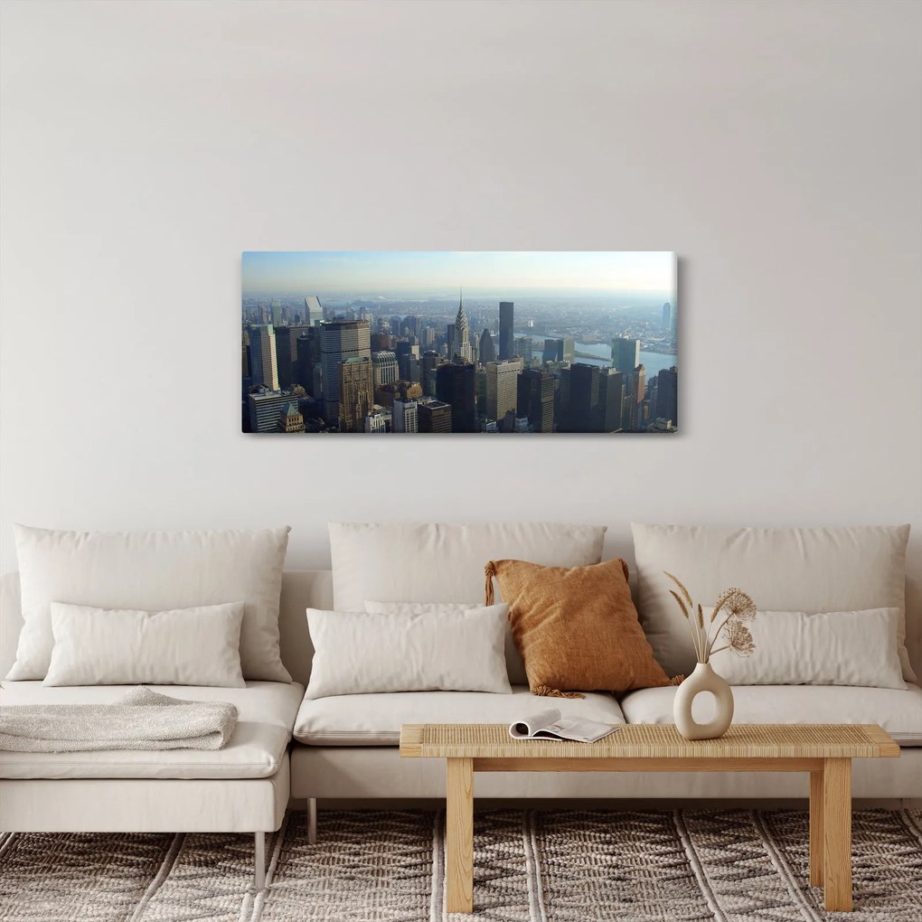 Tablou - Manhattan de zi (120x50 cm)