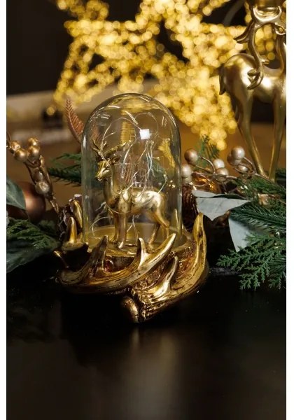 Decorațiune LED de Crăciun 12xLED/3xAAA alb cald