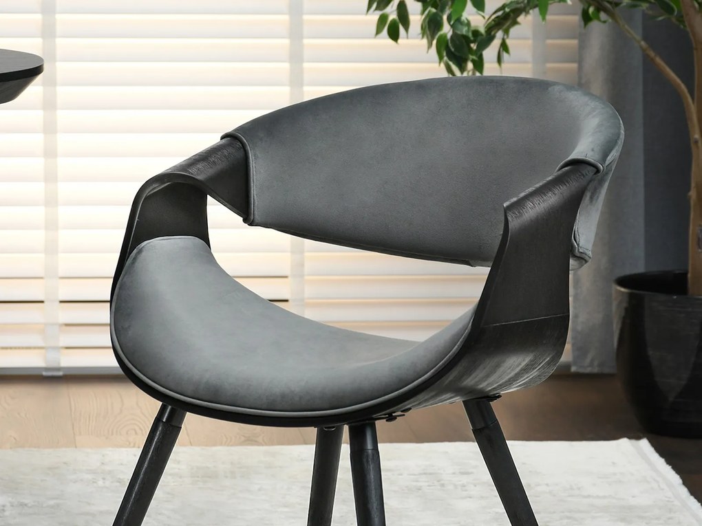 Scaun Bjorn K (gri + negru). 1110940