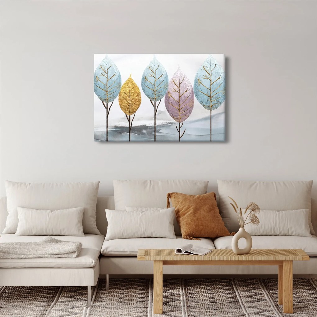 Tablou - Copaci design (90x60 cm)