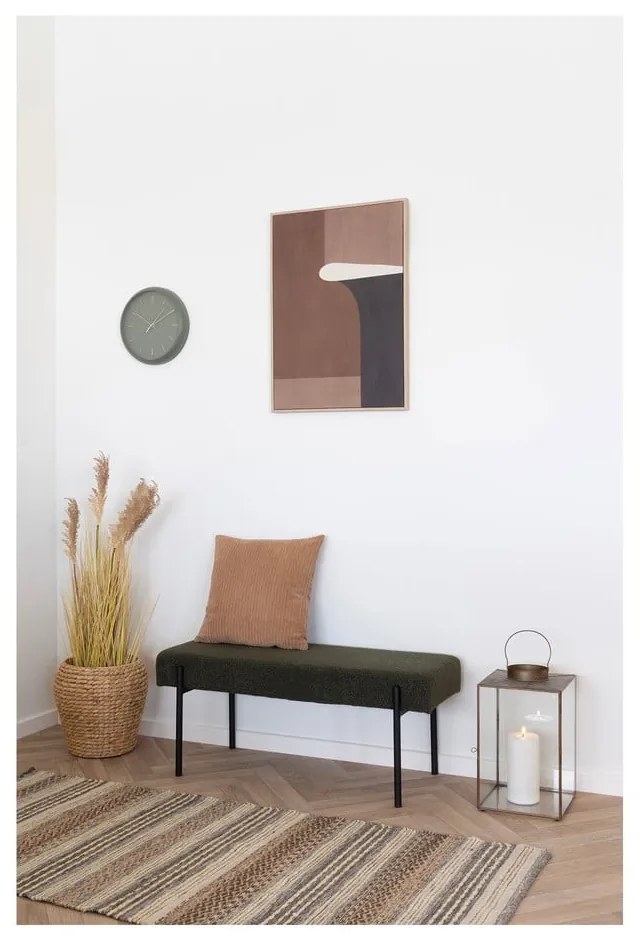 Covor maro țesut manual din amestec de iută 60x90 cm Morena – House Nordic