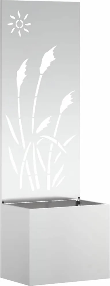 vidaXL Ecran de intimitate pentru grădină Argintiu 50 x 140 cm