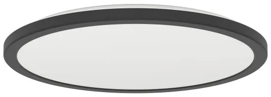 Plafonieră LED de exterior Eglo 901439 ROVITO 18,5W/230V d. 38,9 cm IP44 negru